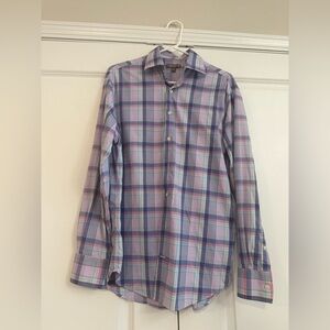 Peter Millar Summer Comfort Shirt Mens Medium M Performance Sport L/S